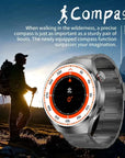 NFC Smart Watch Men 360*360 AMOLED Screen