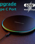 60W Fast Wireless Charger Pad for iPhone