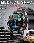 2024 New Blood Lipids Uric Acid Blood Glucose Smart Watch